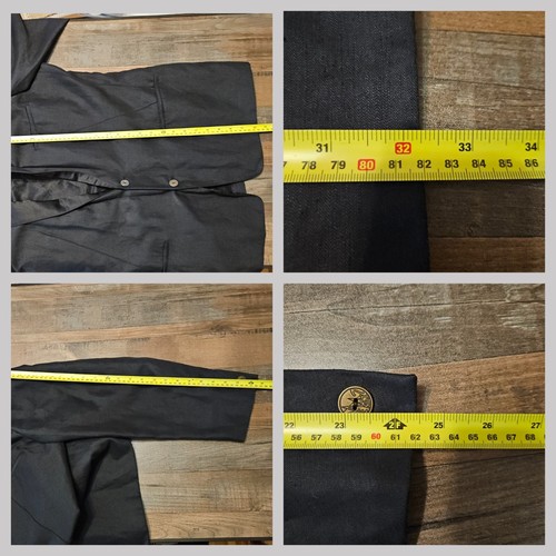 Blazer de lino vintage Momentodue Marithe Francois Girbaud para hombre talla 50/M - Imagen 10 de 10