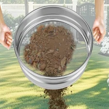Large Soil Sifter for Gardening, Dirt Sifter, Compost Sifter, Rock Sand Sifter, 