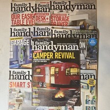 Family Handyman Magazine Lot 9 DIY Repairs Projects Home Improvement 2020 2021