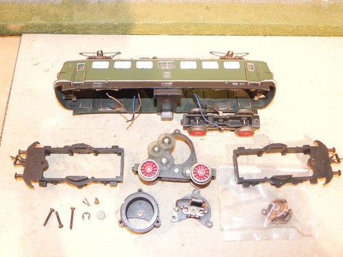 Fleischmann HO #E40 034 German Electric Locomotive Parts Repair