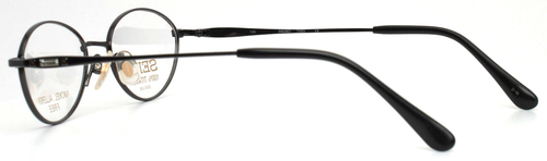 SEIKO T083 Black Womens Oval Full Rim Eyeglasses 49-18-135 B:31 - Picture 10 of 14