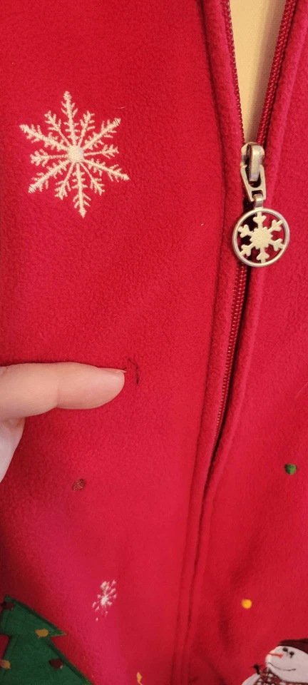 Suéter Muñeco de Nieve Jason Maxwell Talla XL Estilo Navidad Vacaciones Foto 4 de 4