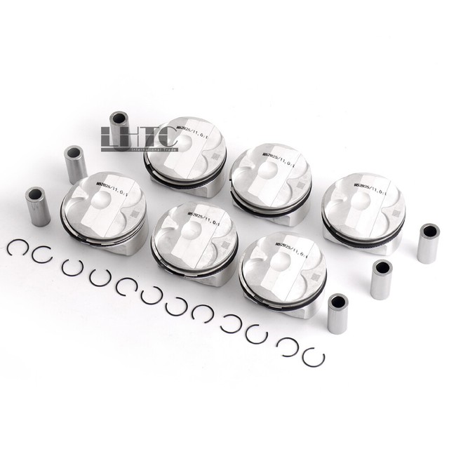 6x Pistons Rings Set Φ82mm KS CR 111 For BMW E60 E90 E92 323i 525i