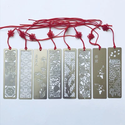 BARGAINS EXPRESS UK Cute Japanese Flowers Metal Floral Bookmarks For Books Party Gift Bag Fillers