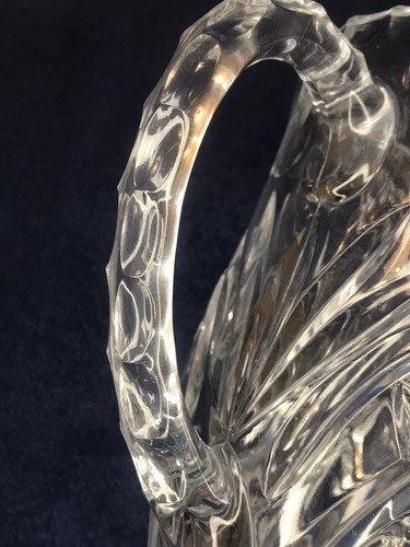 Vintage cut glass serving pitcher 7 3/4" x 5" - Picture 9 of 14