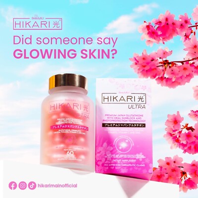Hikari Ultra Premium Japan Glutathione Capsules 60 Count | eBay