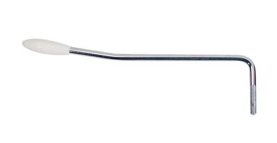 Tremoloarm, 5mm Gewinde, 5mm Armdurchmesser, weiße Kappe, chrom