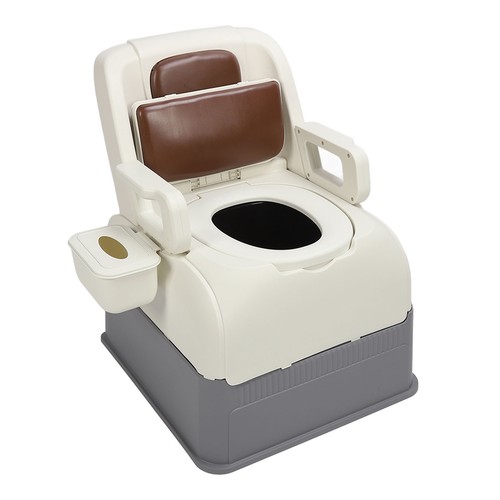Bedside Commode Chair Strong Load Capacity Anti Slip Soft Padded Triple Sealed - Picture 10 of 24