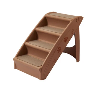 Portable Pet Ramp Indoor Dog Steps Stairs Cat Foldable Ladder For Bed Sofa - Picture 2 of 14