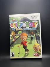 Nintendo Wii - Kidz Sports Crazy Golf - Tested & Working With Manual