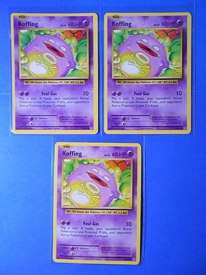 4x Koffing 50/108 Pokemon TCG card XY Evolutions common NM | eBay