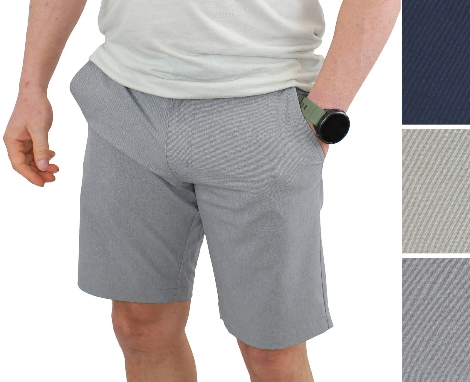 Travis Mathew Men's Shorts Stretch Waistband High Performance 9.5" Inseam