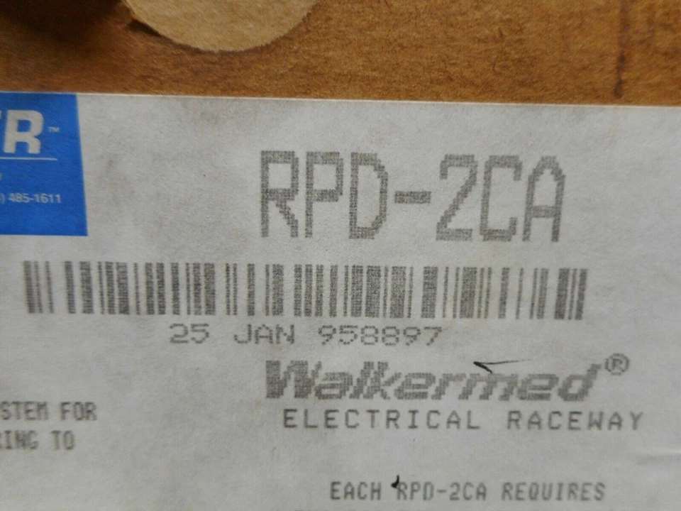 Sistemas de pista de rodadura de metal WALKER RPD-2CA (94 astillas) y (89 soportes) nuevo stock antiguo Foto 3 de 4