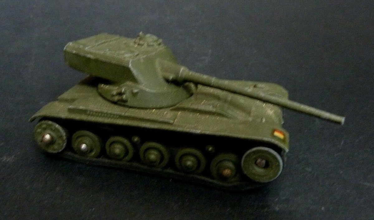 DINKY TOYS N°80C 2 chars AMX Made in france Meccano - Abimés voir photos