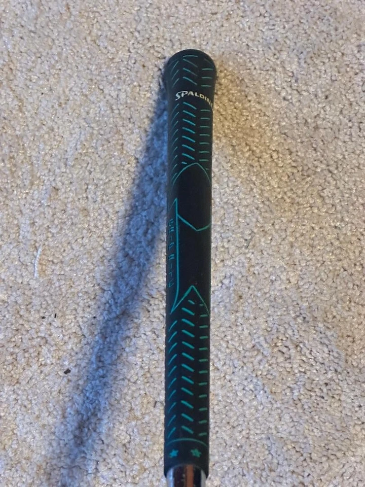 SPALDING CANNON #9 IRON WITH A REG FLEX STEEL SHAFT VICT GRIP - Image 4 of 4