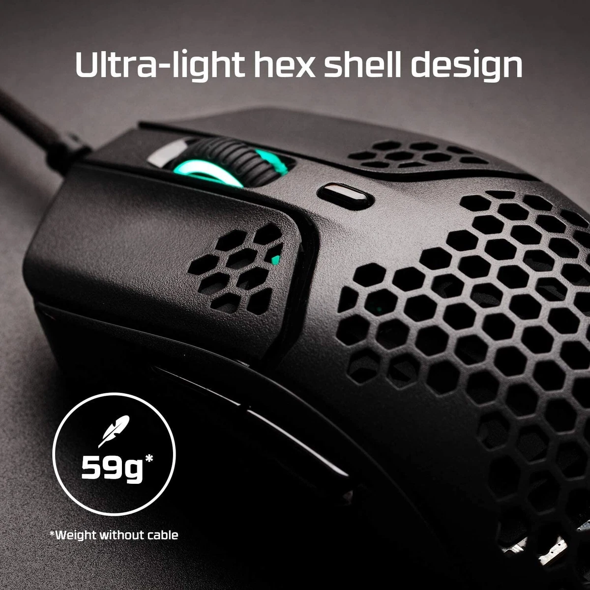 HyperX Pulsefire Haste Gaming Mouse Ultra Lightweight 59g