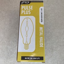 TCP 46130 ED17 Metal Halide Pulse Plus Light Lamp Bulb MH 100W/U/PS Enclosed