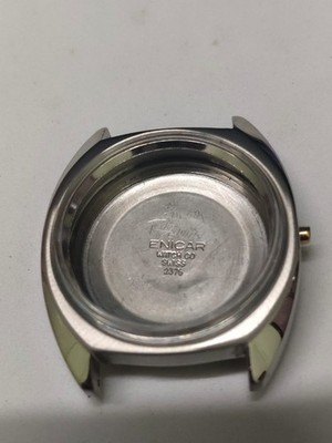 ENICAR AUTOMATIC CASE CAL NO.AR-167 DAY/DATE ON-3 CROWN AT-3 O'CLOCK A-533