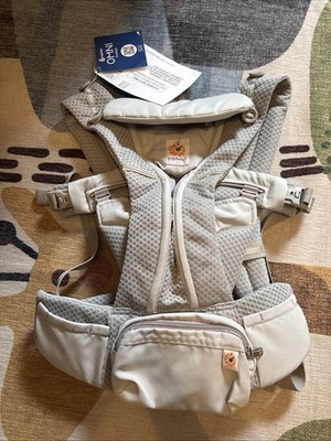 Ergobaby Omni 360 Cool Air Mesh Ergonomic Baby Carrier Pearl Grey