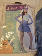 Disney Stitch ADULT SMALL Side 4-6. Spirit Halloween. Costume Only.