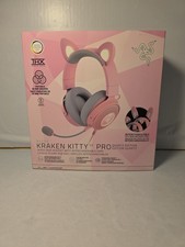 Razer Kraken Kitty V2 Pink USB Headset with RGB Ears Quartz Edition