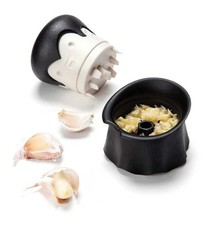 OTOTO Gracula Plastic Garlic Slicer in Black White New & Original Packaging