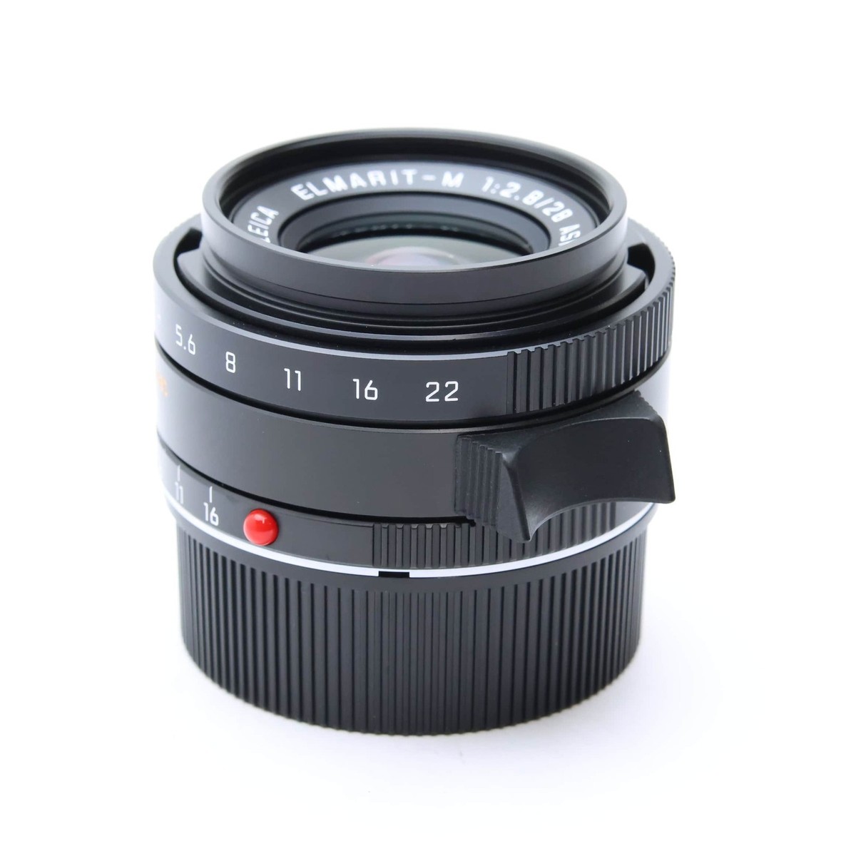 Leica ELMARIT-M 28mm ASPH. 6bit エルマリート Leica エルマリート M 28mm F2.8 ASPH. ブラック 6bit 中古