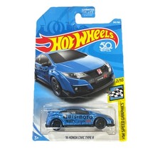 2017 Hot Wheels 16 Honda Civic Type R 245/365 BISIMOTO HW SPEED GRAPHICS 2/10