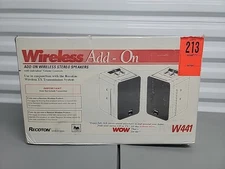 RECOTON W441 Wireless Add On Receiver Speaker System In Nos Stereo Audio