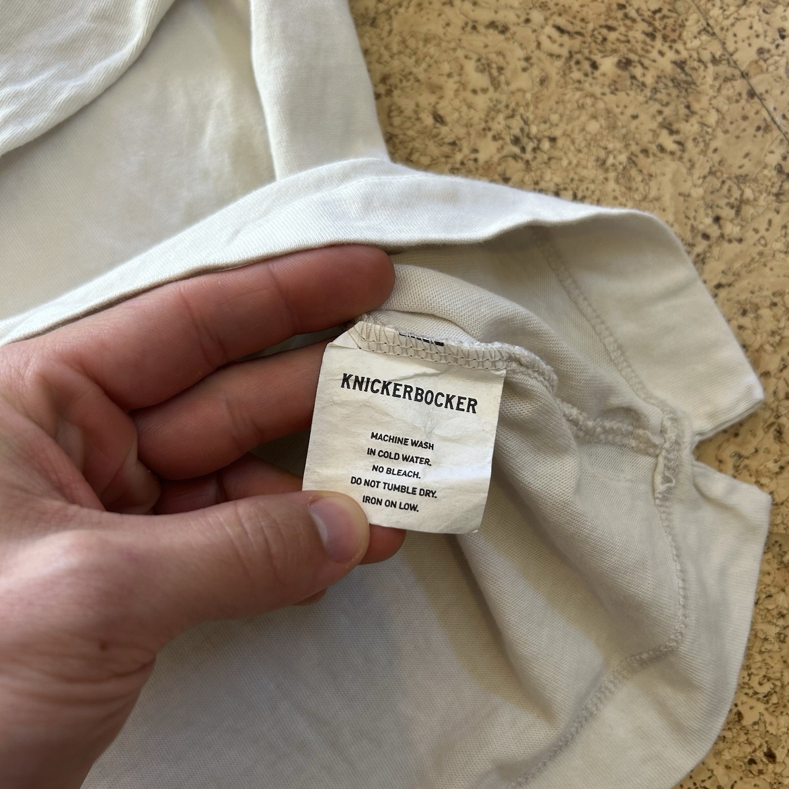 Knickerbocker NYC Basic White Long Sleeve Tee Shi… - image 3