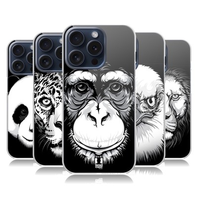 HEAD CASE DESIGNS BIG FACE ILLUSTRATED HARD BACK CASE FOR APPLE iPHONE PHONES