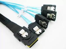 Mini SAS SFF 8087 to 4 X sata 3 hard disk connection data cable