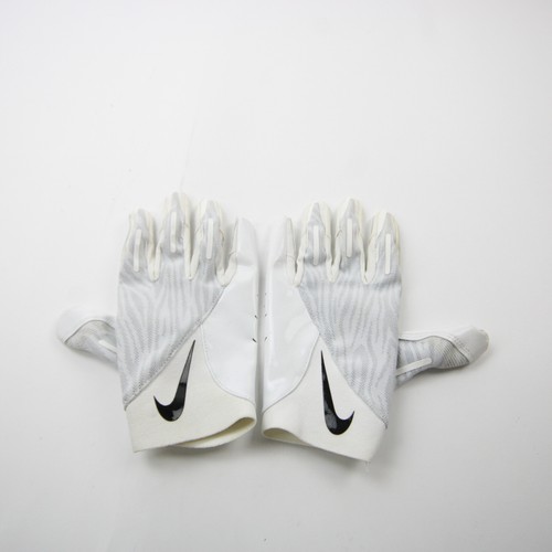  Nike Gloves - Receiver Men's White Used 3XL
