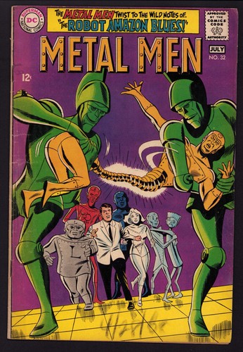 Metal Men   #32    July 1968    GD/VG
