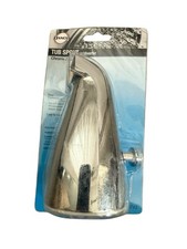NEW Danco 80765 5 Tub Spout with Diverter Chrome Wall Mount Replacement.