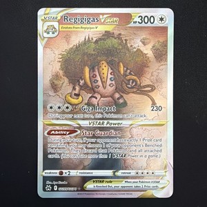 cyclizar pokemon card price Amazon.com: Regigigas V & VSTAR - 114/159 - Crown Zenith main image 0
