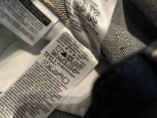 Jeans de mezclilla Kogi "Poggy" Motofumi hechos y hechos a mano por Levis hechos en Japón para hombre 29x33 - Imagen 9 de 10