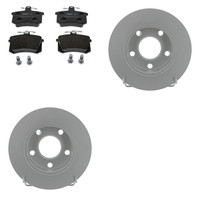 Ferodo Bremsscheiben 245Mm + BelÄGe Hinten FüR Audi A4 B5 Nur Quattro / Allrad