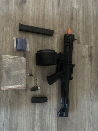 Electric Air Soft Machine Gun Combat Machine Cal.7-8mm Water Bullet Gun Gos-V5