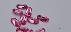 13 pieces 12x6mm Pink Oval Unique Stones CZ Cubic Zirconia — photo 4