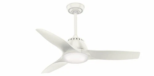 Casablanca Fans - 3 Blade 44 Inch Ceiling Fan with Handheld Control-Fresh White - Picture 1 of 4