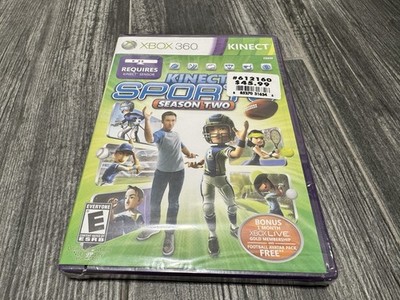 Kinect Sports: Season Two 2 (Microsoft Xbox 360, 2011) BRAND NEW Factory Sealed