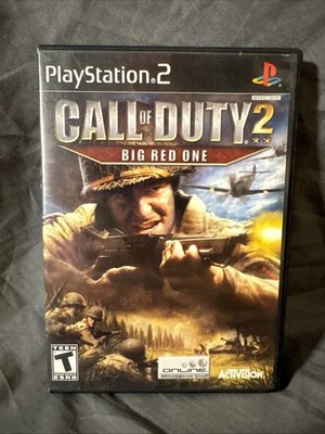Call of Duty 2: Big Red One (Sony PlayStation 2, 2005) PS2 Complete