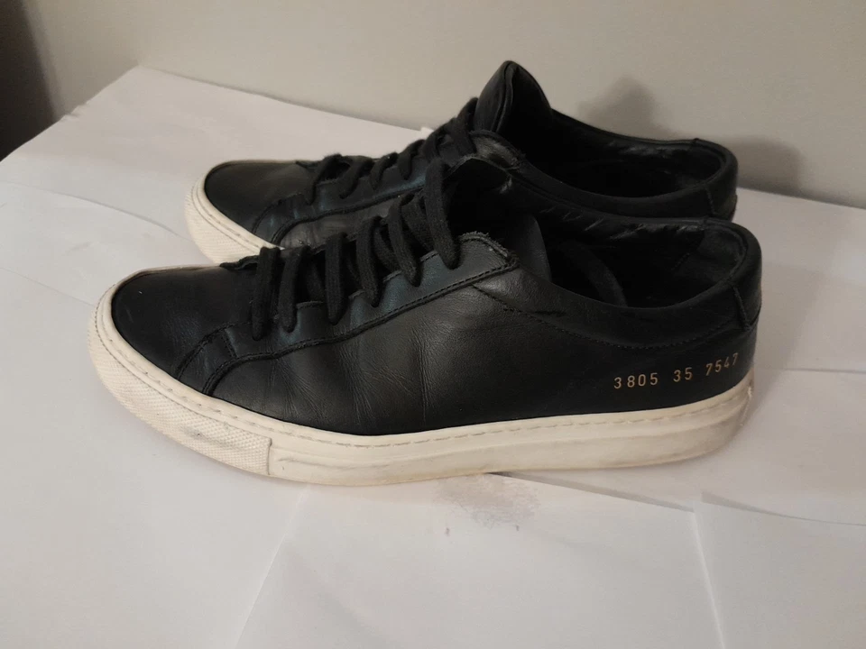Zapatillas bajas de cuero para mujer de Common Projects Aquiles talla 35 Foto 3 de 4