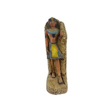 ANCIENT EGYPTIAN Statue Stone King Tutankhamun Magic Hieroglyphic Sculpture 