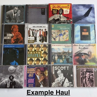 16 Jazz CDs Bulk Lot   Tested - Read Description