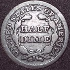 1842 Half Dime / Early Date Seated Liberty
