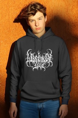 Live Life Laugh Love - Death Metal Style Hoodie