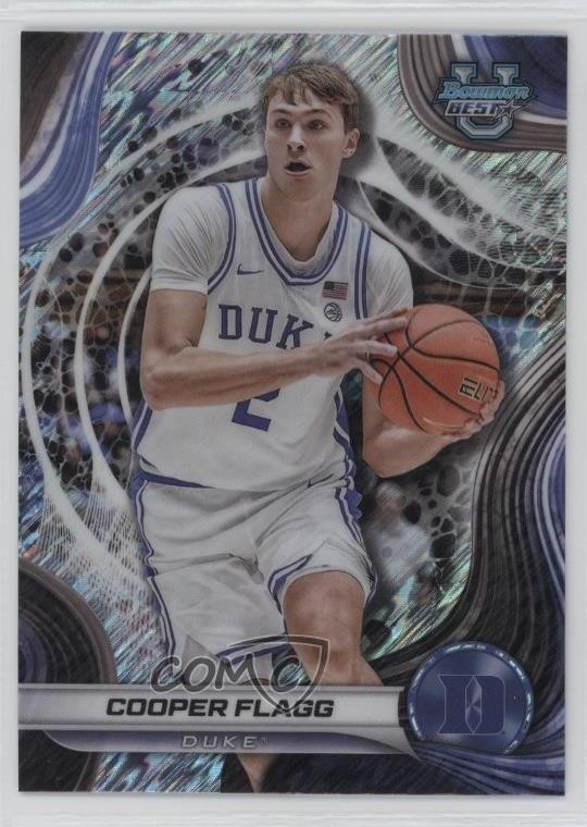 2024-25 Bowman U Best Shimmer Refractor Cooper Flagg #16