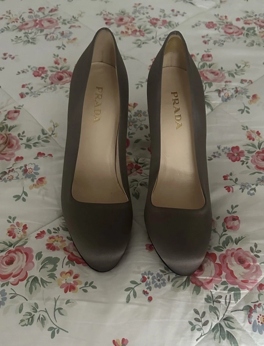 PRADA Gray Heels for Women for sale | eBay